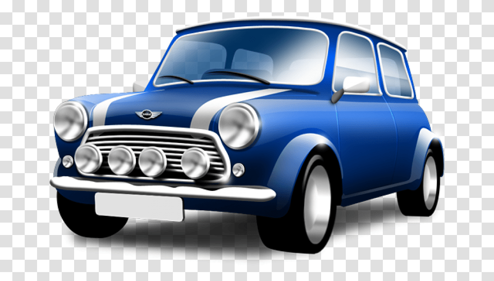 Mini Cars Image Old Mini Cooper, Vehicle, Transportation, Sedan, Bumper Transparent Png