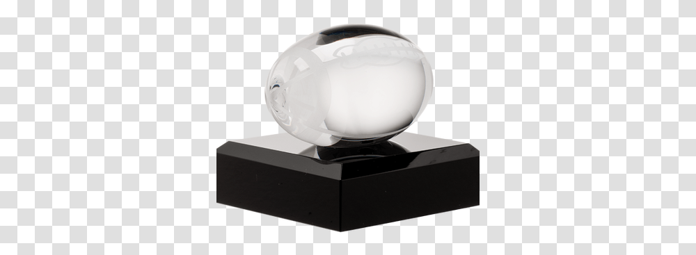 Mini Crystal Fantasy Football Pedestal Trophy, Sphere, Lamp, Helmet, Clothing Transparent Png