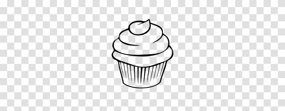 Mini Cupcake Clipart, Cream, Dessert, Food, Creme Transparent Png