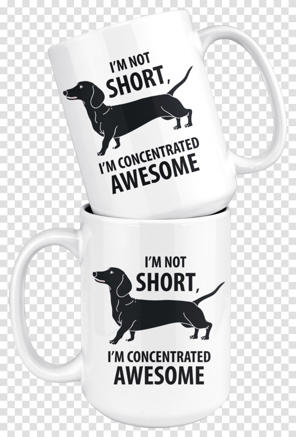 Mini Dachshund Mug I'm Concentrated Awesome Weenie Dachshund, Coffee Cup, Dog, Pet, Canine Transparent Png