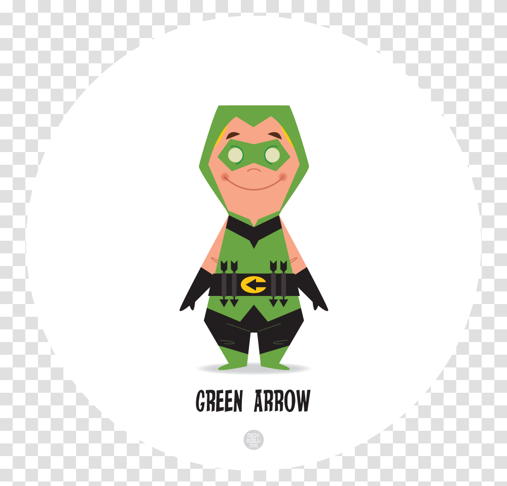 Mini Dc Comics Superheroes Vectors Fictional Character, Green, Balloon, Symbol, Clothing Transparent Png