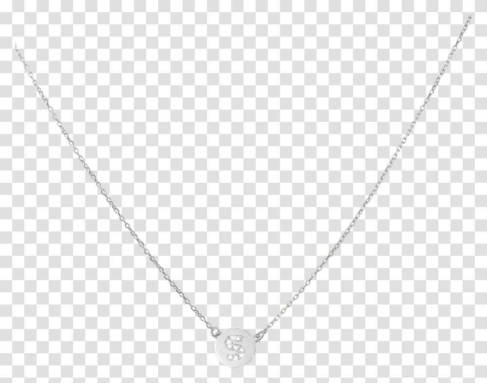 Mini Disc Diamond Initial Necklace Pendant, Jewelry, Accessories, Accessory, Gemstone Transparent Png