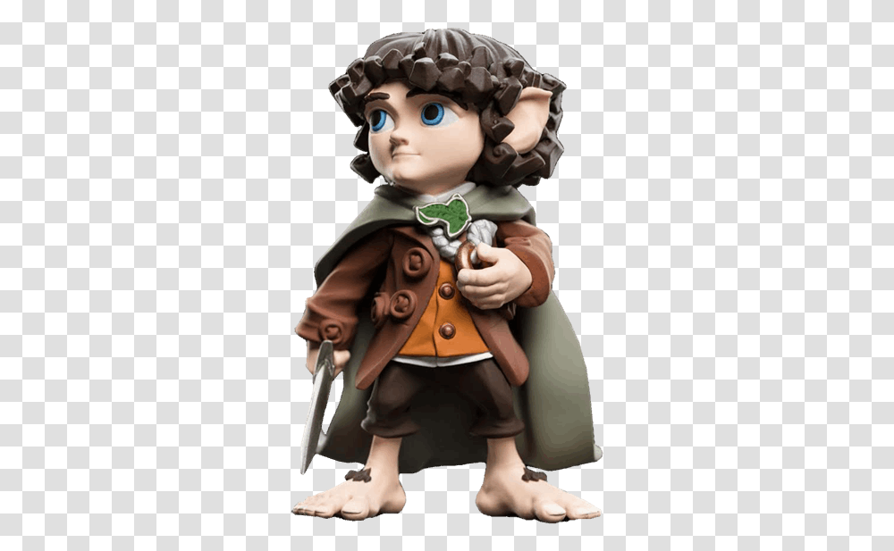 Mini Epics Frodo Baggins, Toy, Doll, Figurine, Person Transparent Png