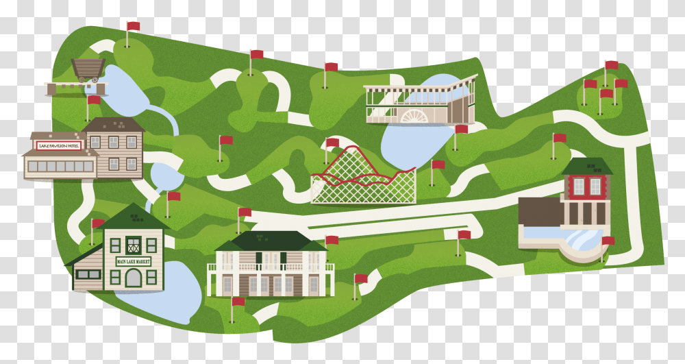 Mini Golf Course Plan, Neighborhood, Urban, Building, Field Transparent Png