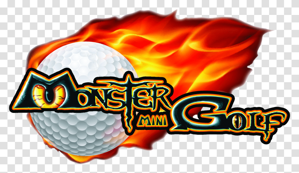 Mini Golf Logo Monster Minigolf Orange Ct, Sport, Sports, Ball, Golf Ball Transparent Png