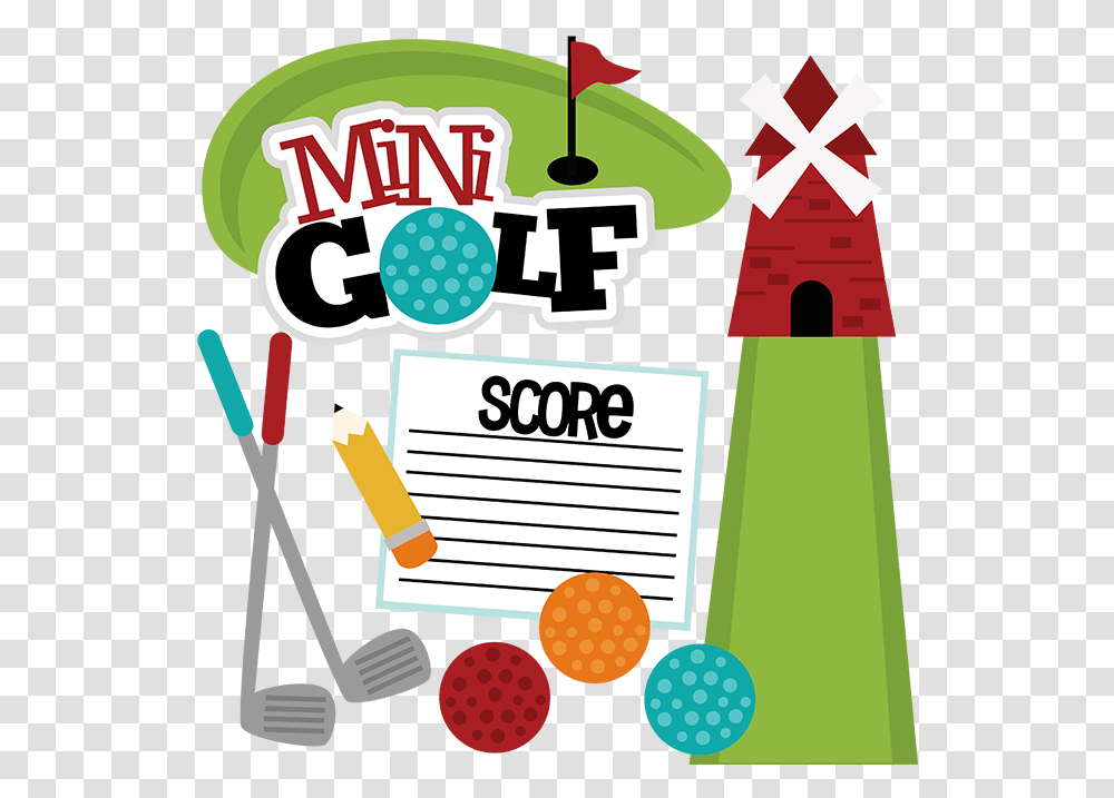 Mini Golf Windmill Clipart Large Minigolf, Advertisement, Poster, Flyer Transparent Png
