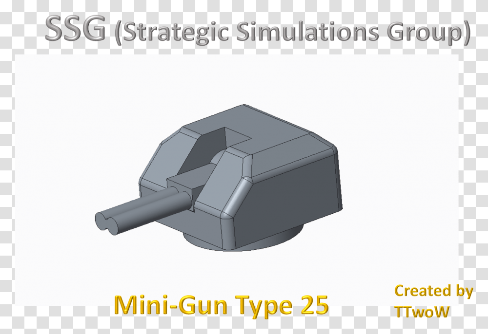 Mini Gun Type 25 For Lego Download Tool, Adapter, Machine, Plug, Printer Transparent Png