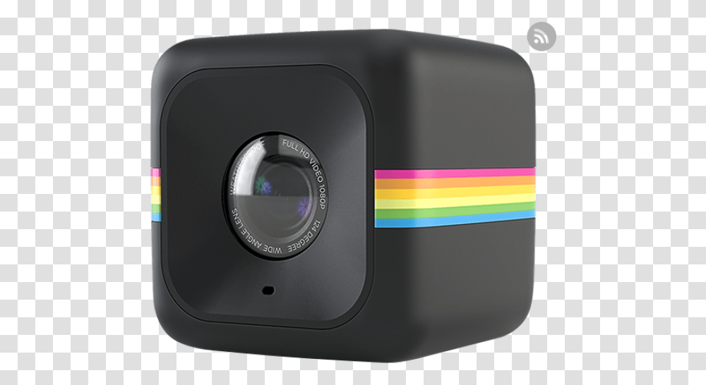Mini Kamera Polaroid Cube, Camera, Electronics, Projector, Digital Camera Transparent Png