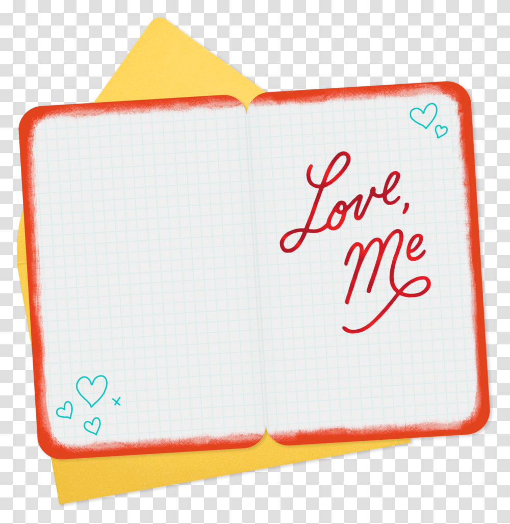 Mini Love You Graph Paper Paper Full Size, Text, Diary, Handwriting, Page Transparent Png