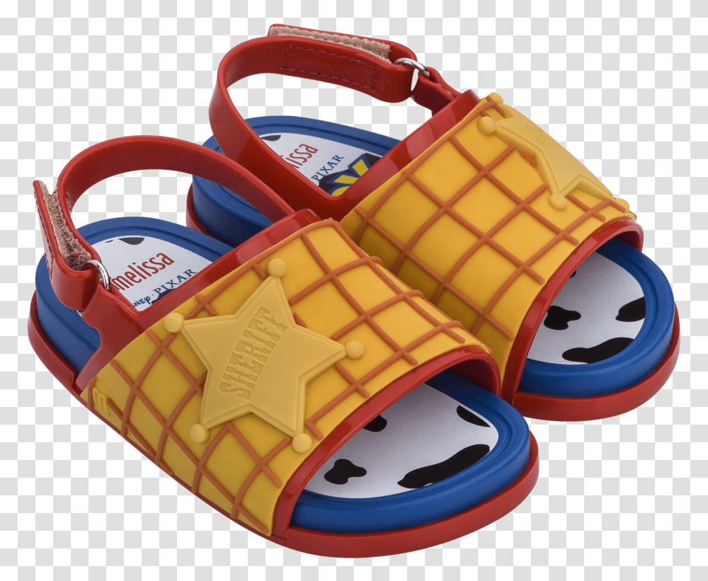 Mini Melissa Toy Story Inspired Woody SandalClass, Apparel, Dynamite, Bomb Transparent Png