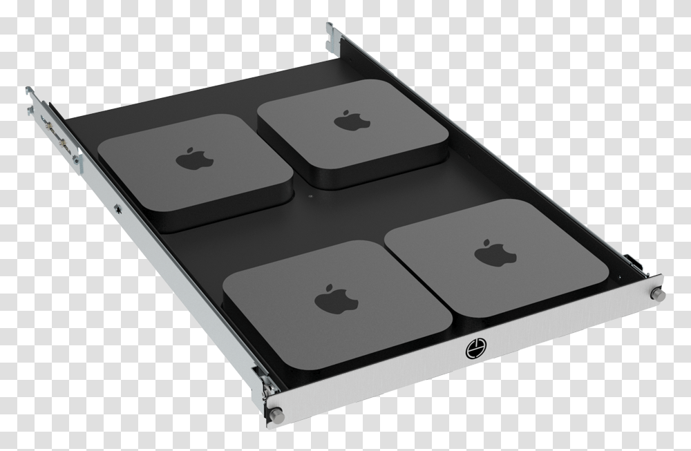 Mini Rack Rack Shelf For Mac Mini With Mac Minis Mac Mini Rack, Electronics, Cooktop, Indoors, Laptop Transparent Png
