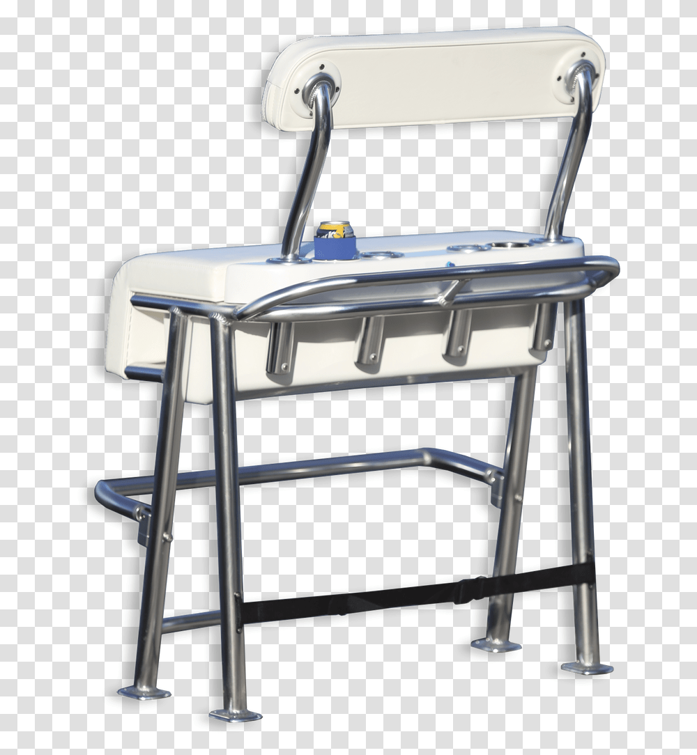 Mini Rocket Launcher Shown With Rear Handrail And Removable Chair, Furniture, Desk, Table, Sink Faucet Transparent Png