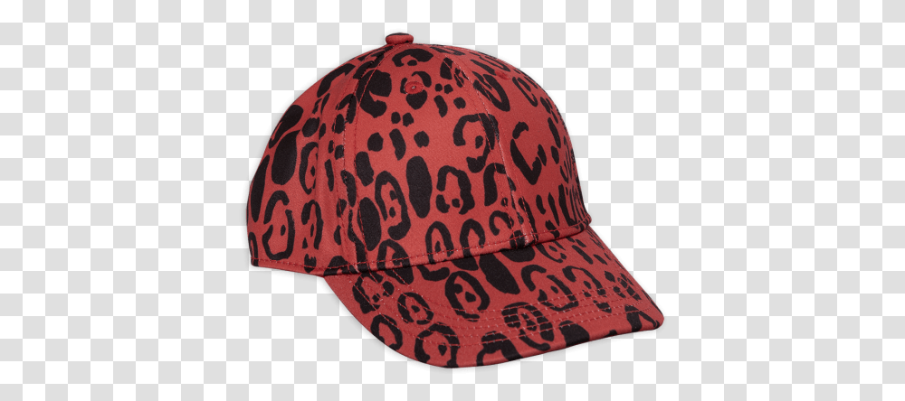 Mini Rodini Leopard Cap, Apparel, Baseball Cap, Hat Transparent Png