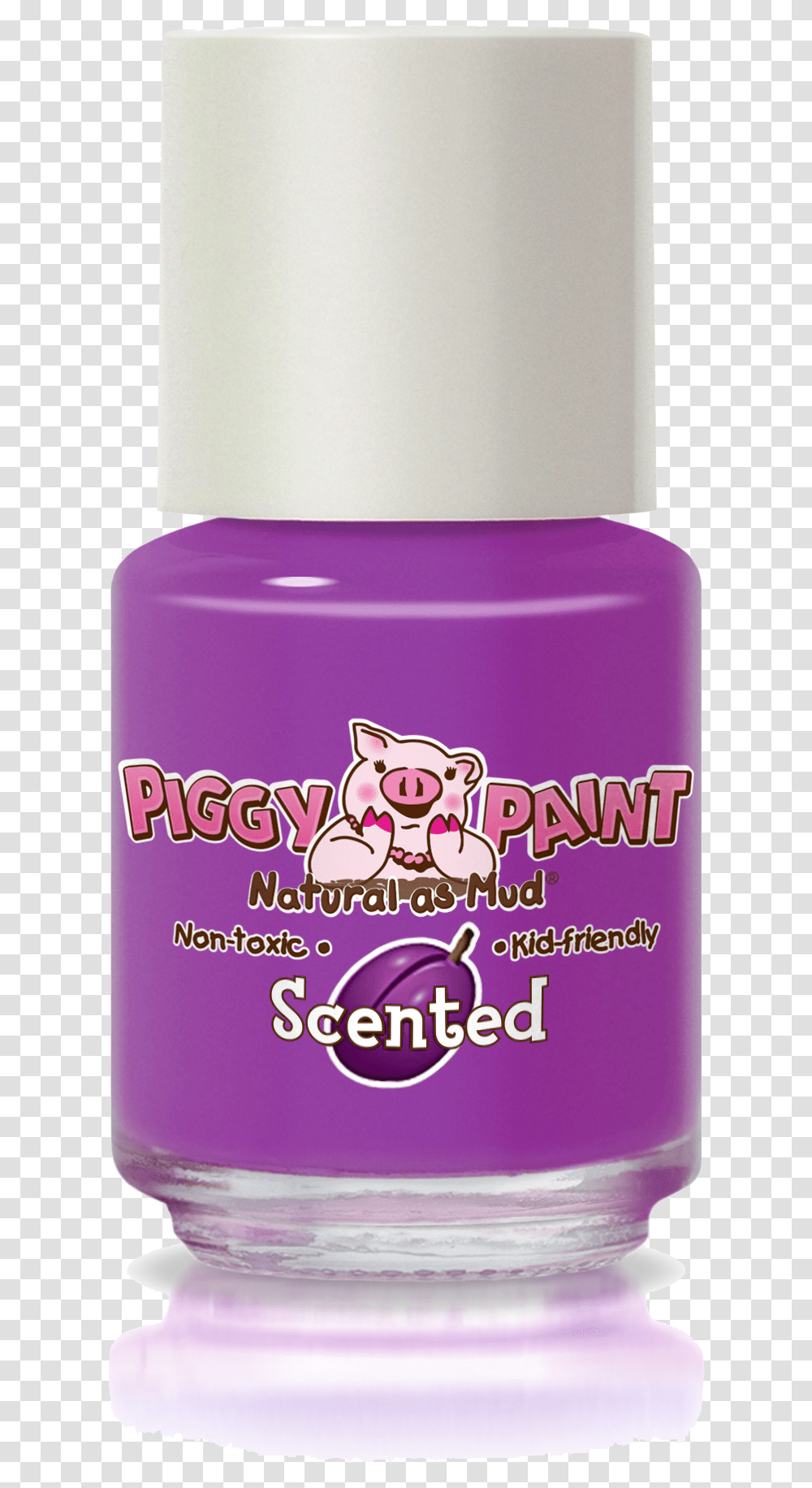 Mini Scented Nail Polish Piggy Paint Wacky Watermelon, Cosmetics, Bottle, Tin, Can Transparent Png