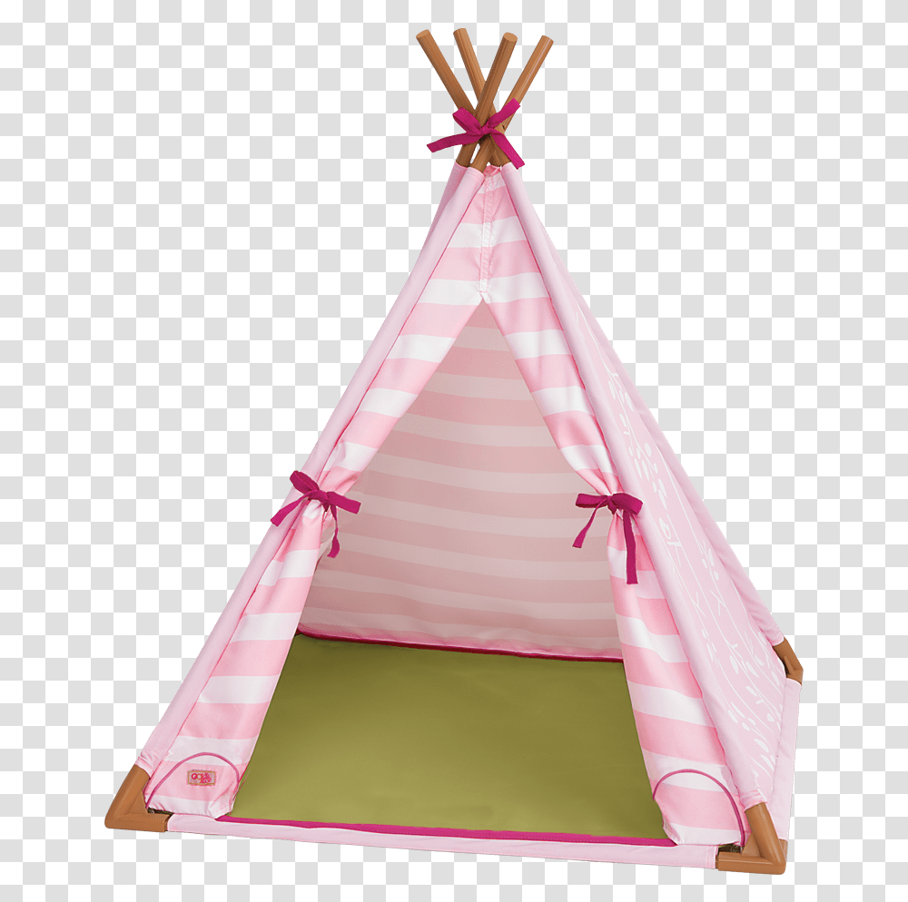 Mini Suite Teepee Our Generation Mini Suite Teepee, Tent, Leisure Activities, Camping, Triangle Transparent Png