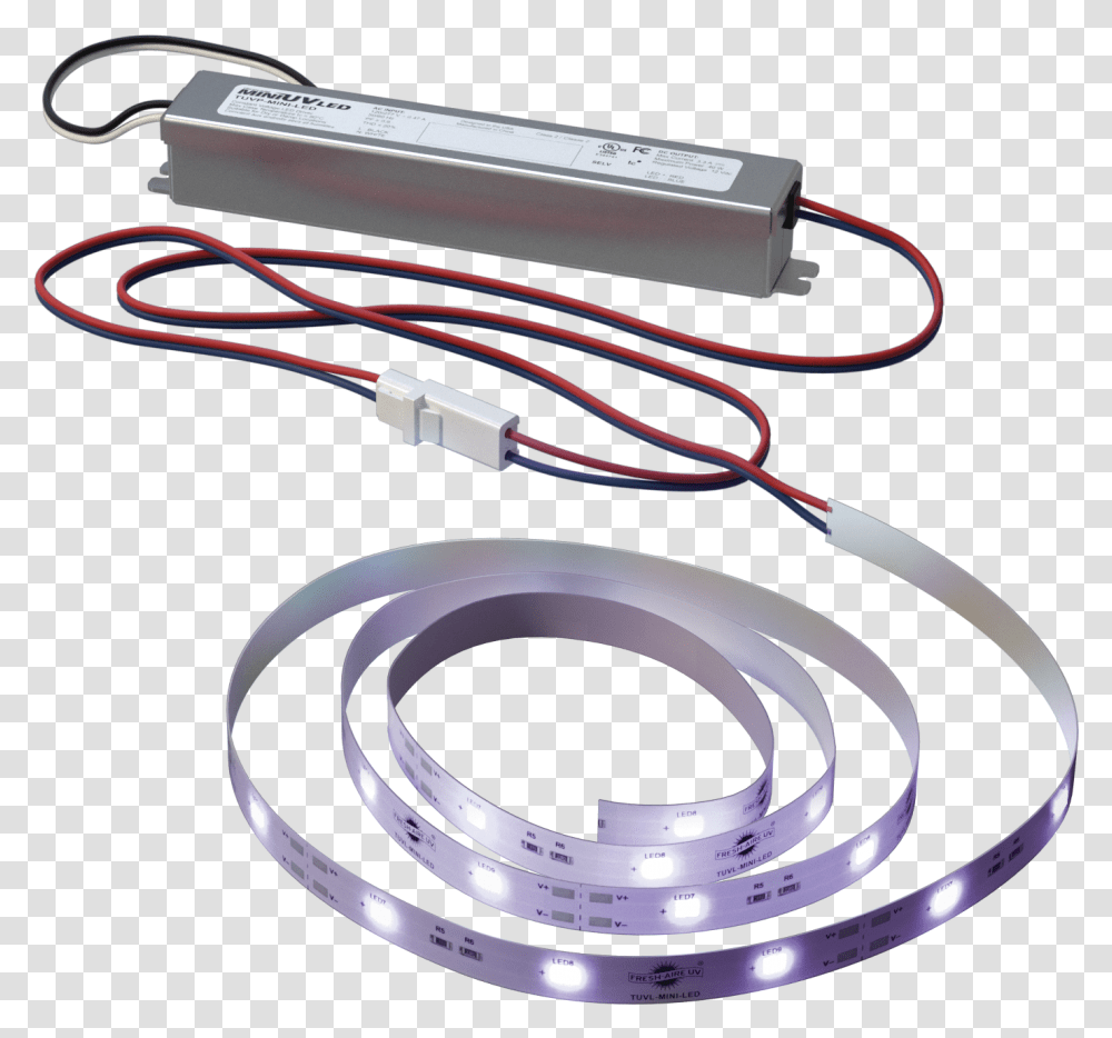 Mini Uv Assets Led Uv Light For Air Conditioner, Machine, Coil, Spiral, Cable Transparent Png