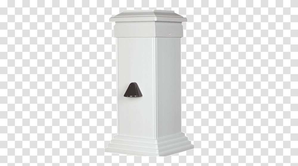 Mini Vega Tear Drop Post Light By Aurora Cylinder, Mailbox, Letterbox, Appliance, Refrigerator Transparent Png