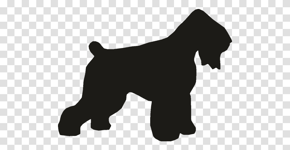 Miniature Schnauzer Dog Breed Standard Schnauzer Giant Dog Schnauzer Stencil, Wildlife, Animal, Mammal, Silhouette Transparent Png