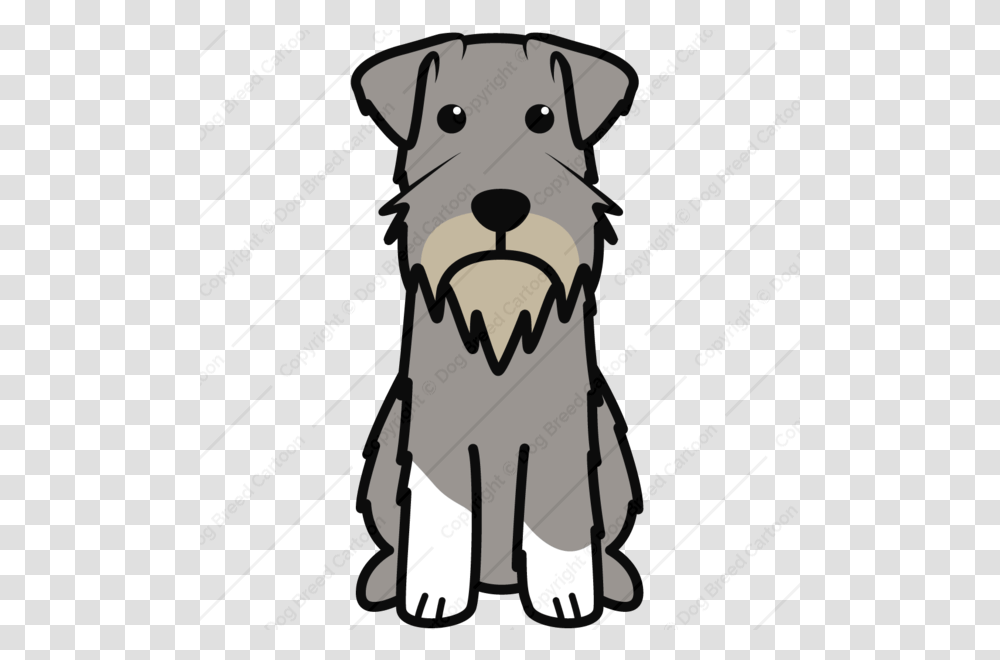 Miniature Schnauzer Special Edition Dog Breed Cartoon, Mammal, Animal, Terrier, Pet Transparent Png