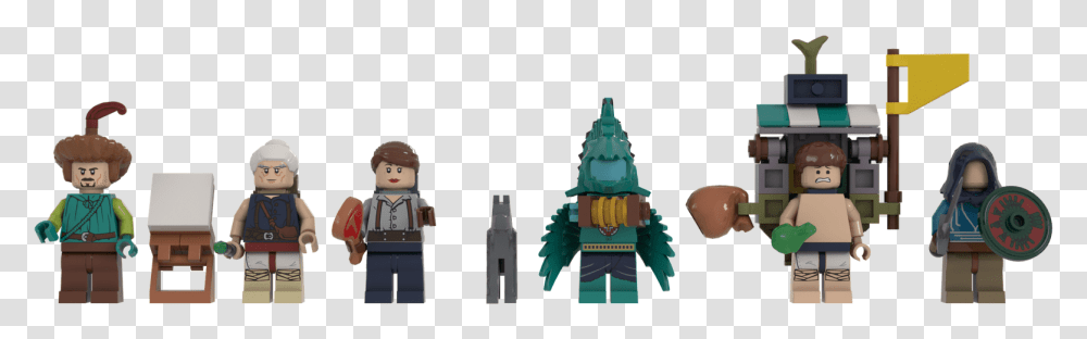 Minifiguresfinal Thumbnail Full Lego Breath Of The Wild, Toy, Person, Human, Bottle Transparent Png