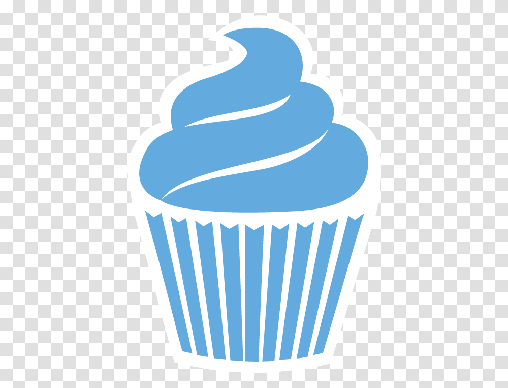 Minimal Cupcake Illustration Download, Cream, Dessert, Food, Creme Transparent Png