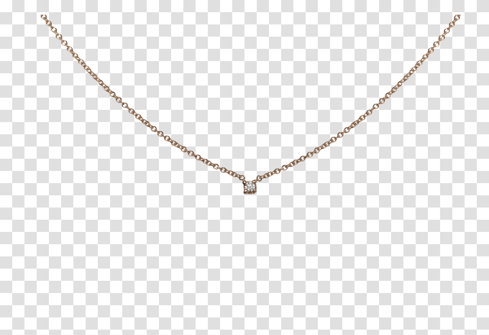 Minimalist Fine Gold Chain With A Small Round Diamond Eliise, Pendant, Accessories, Accessory, Necklace Transparent Png