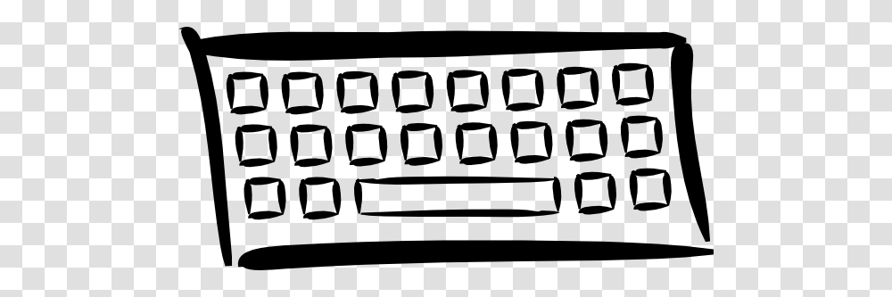Minimalist Keyboard Clip Art Free Vector, Number, Calculator Transparent Png