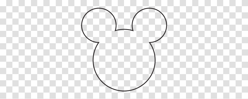 Minimalistic Logos Of Famous Brands Mickey Mouse Disney Minimalist Black And White, Cat, Mammal, Animal Transparent Png