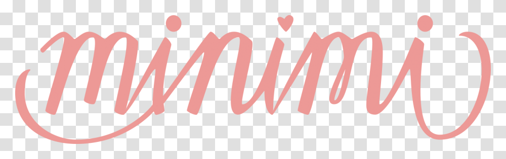 Minimi Minimi Heart Logo De Minimi, Label, Word, Sticker Transparent Png