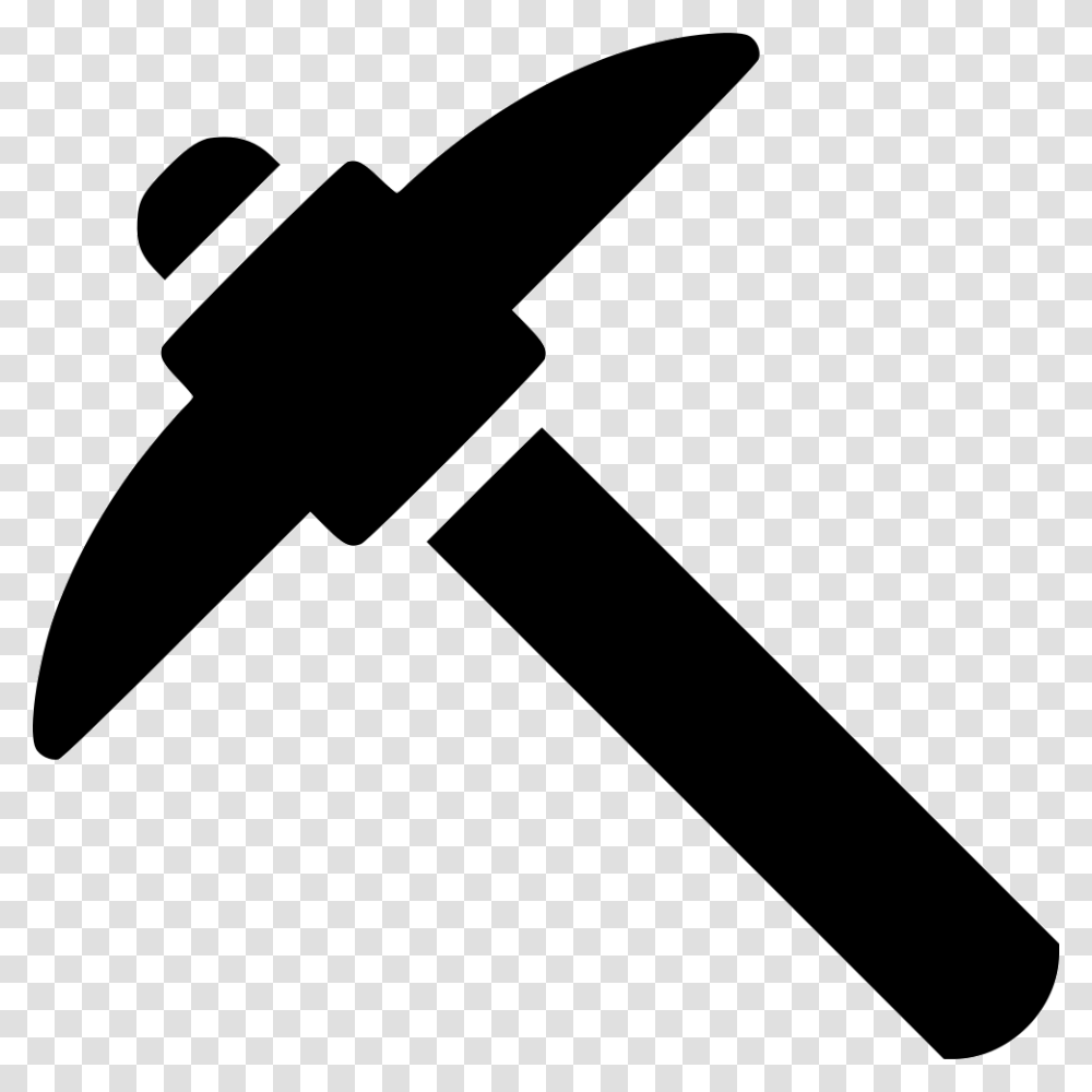 Mining Icon, Hammer, Tool, Knife, Blade Transparent Png