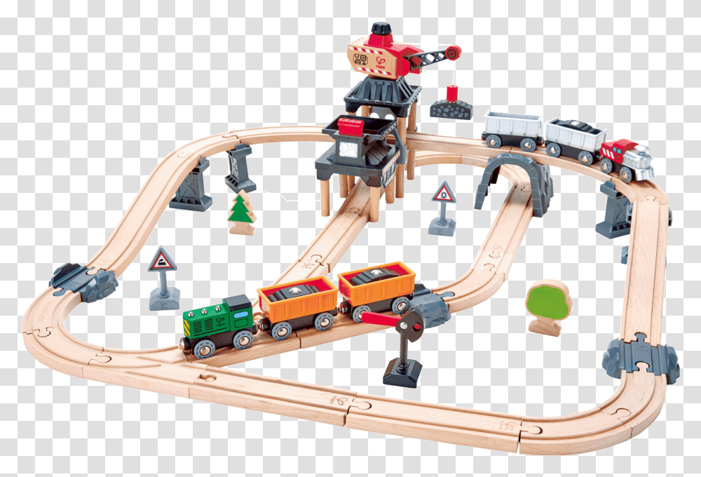 Mining Loader Set By Hape Toys Hape Kolajnice, Person, Human, Robot, Sports Car Transparent Png