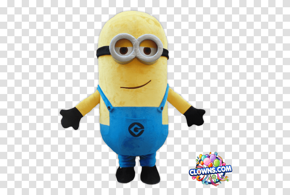Minion Character For Party Minions Happy Birthday Clipart Custom Minion Mascot, Toy, Figurine Transparent Png