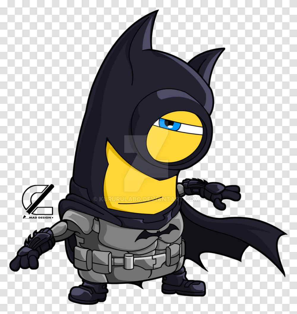Minion Clipart Batman Batman Minion, Helmet, Apparel, Mammal Transparent Png