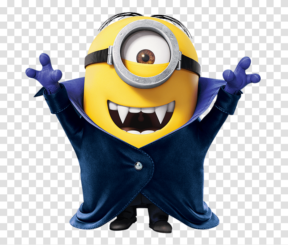 Minion Dracula, Helmet, Apparel, Person Transparent Png