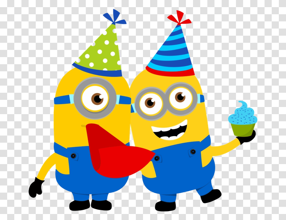 Minion Image Birthday Clipart Minions Mensajes De Para Sobrino Querido, Apparel, Party Hat, Performer Transparent Png