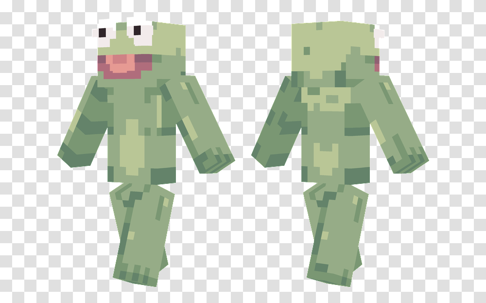 Minion Minecraft Skin, Green, Cross, Military Uniform Transparent Png