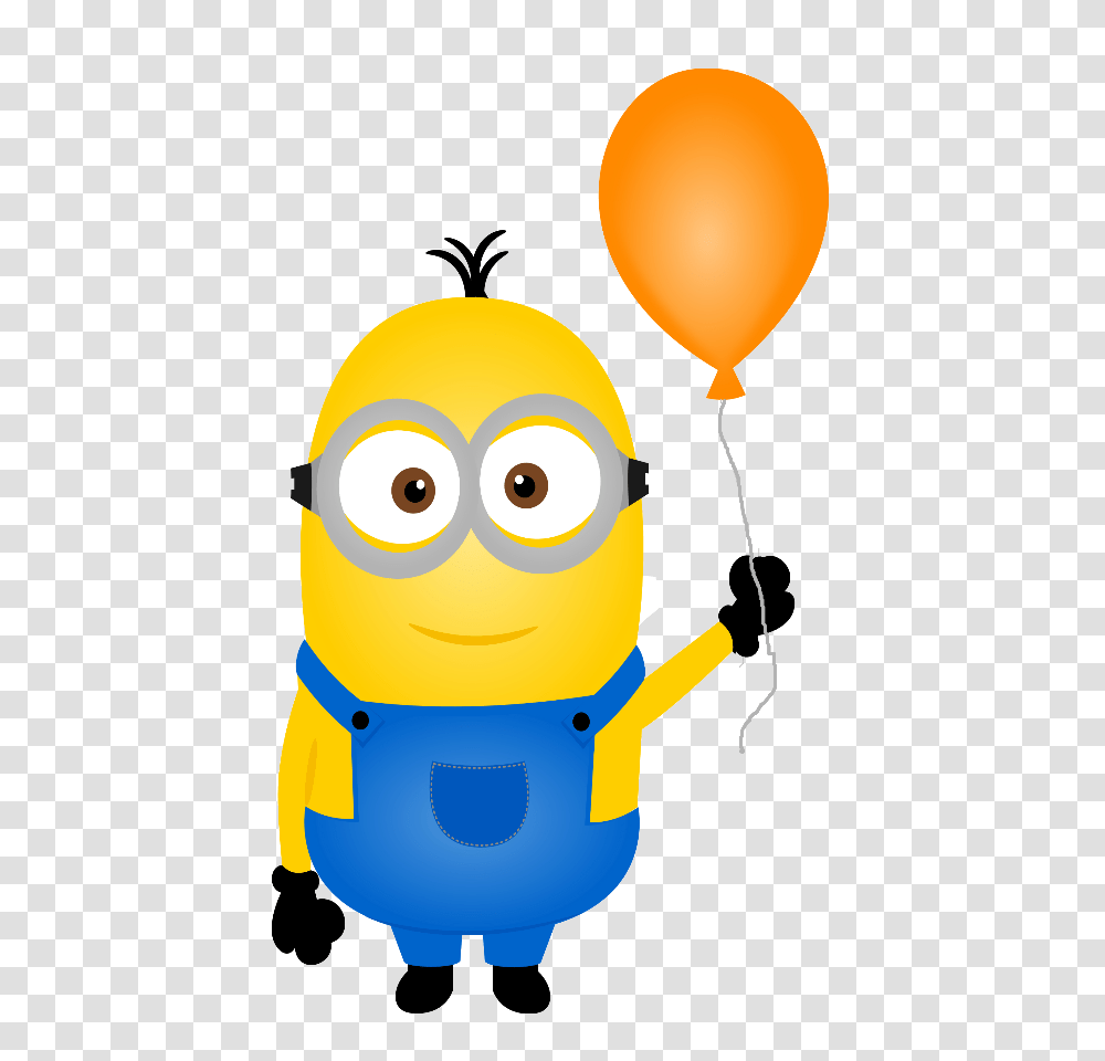 Minion Minus, Balloon, Inflatable, Toy Transparent Png