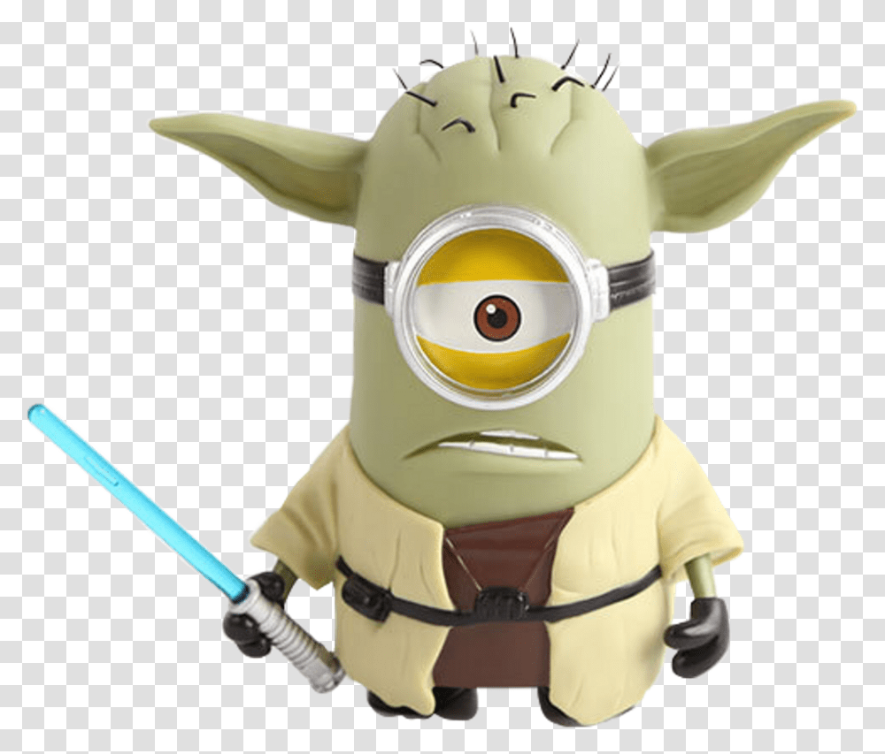 Minion Star Wars Yoda Chewbacca Minions Star Wars, Person, Human, Animal, Face Transparent Png