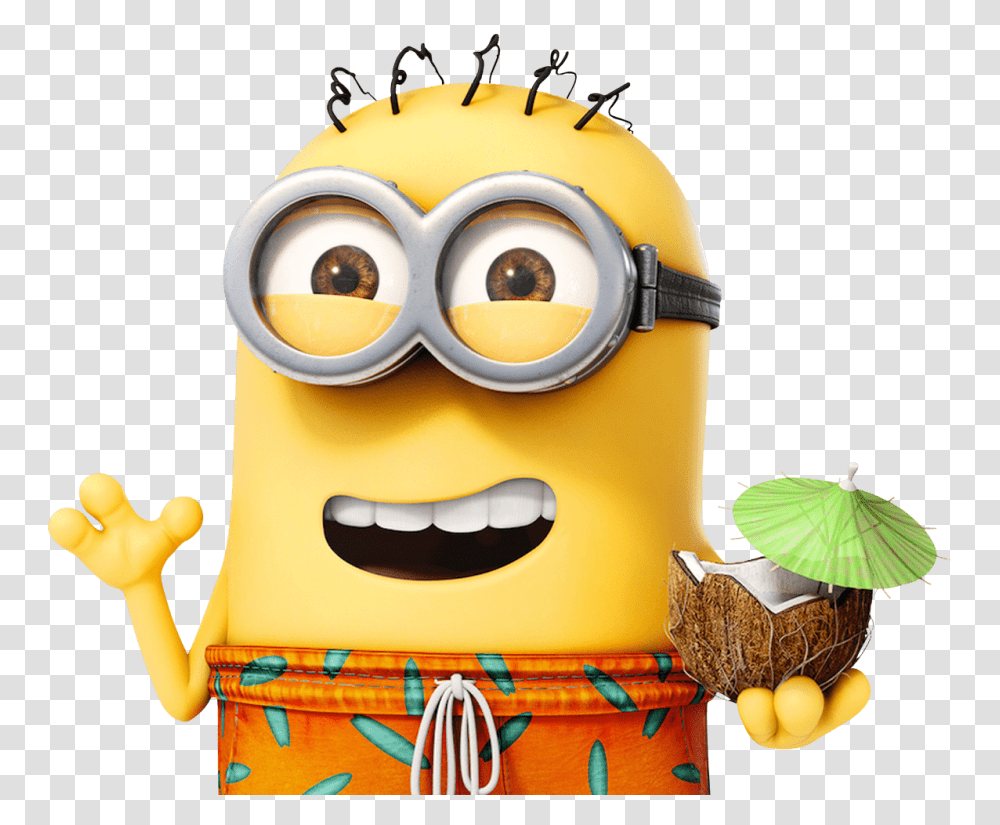 Minions, Character, Toy, Plant, Food Transparent Png