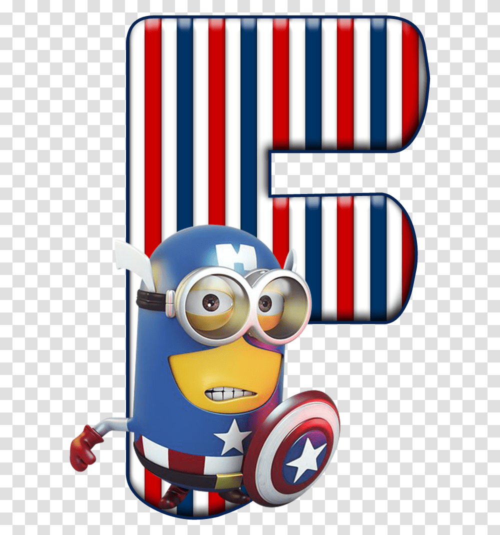 Minions Clipart Download America Minion, Toy, Label Transparent Png