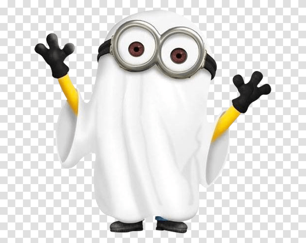 Minions Ghost Minion Boo Scary Minions Fantasma, Person, Human, Pottery, Figurine Transparent Png