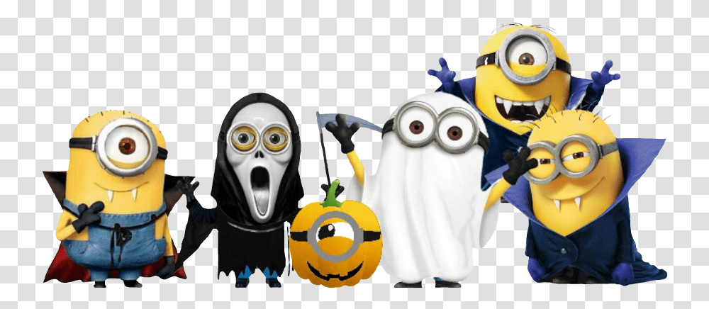 Minions Scary Halloween Halloweeniscoming Halloweentime Halloween Minions, Toy, Wasp, Bee, Insect Transparent Png