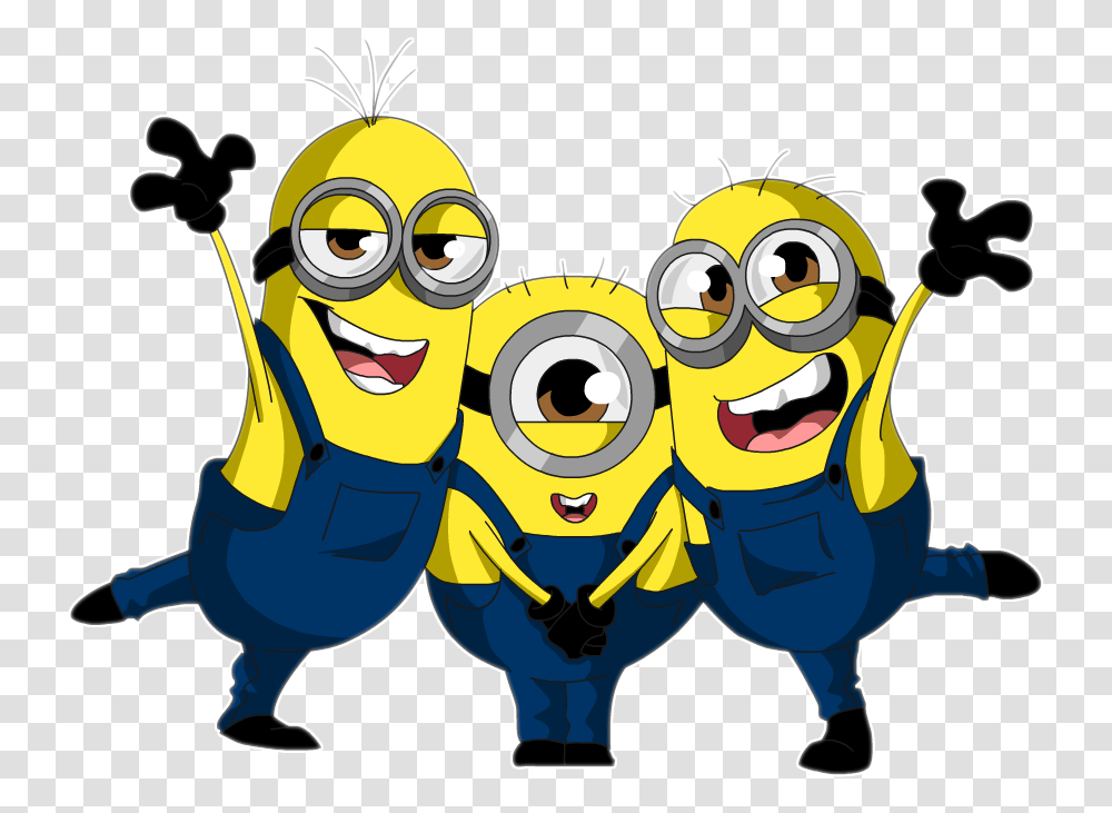 Minions Three 3 Friends Quotes Funny, Wasp, Bee, Insect, Invertebrate Transparent Png