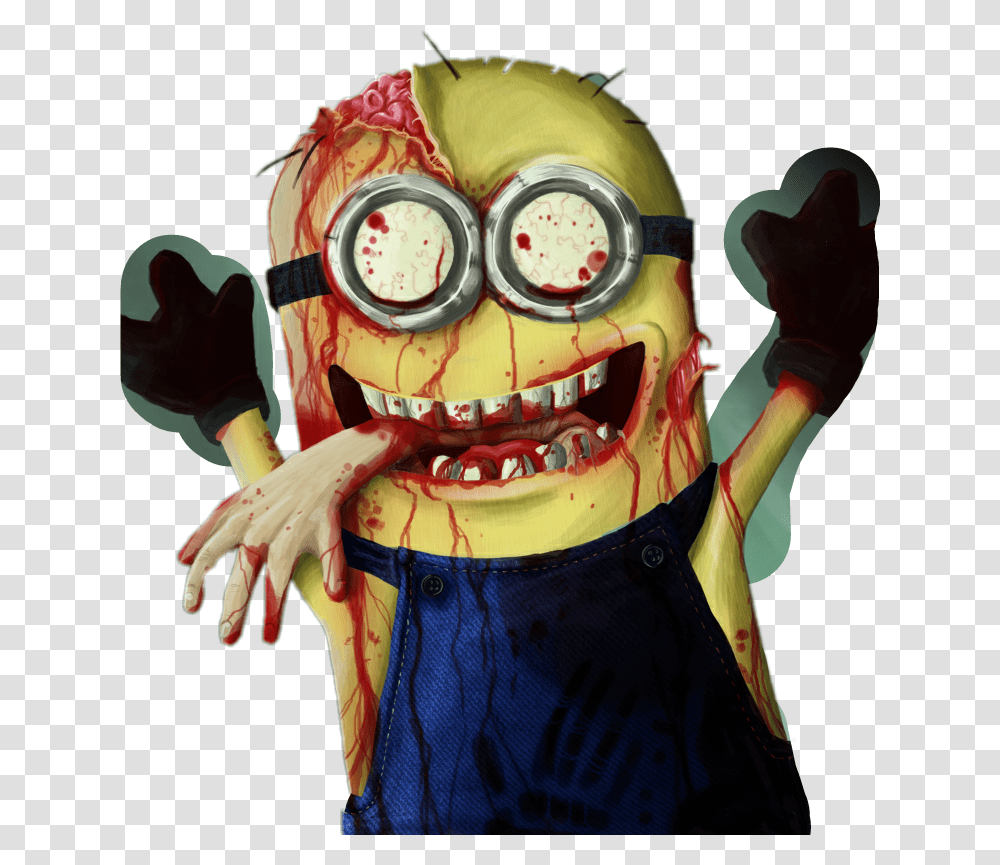 Minions Zombie Minion, Figurine, Toy, Person, Human Transparent Png