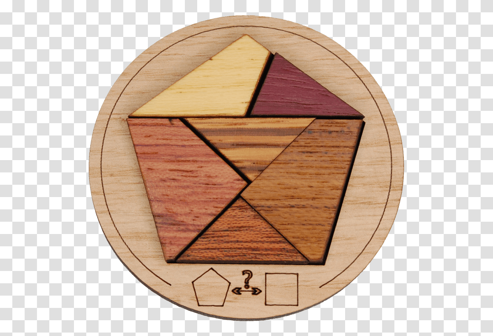 Minipuzzle Pentagon Plank, Wood, Rug, Triangle, Lamp Transparent Png