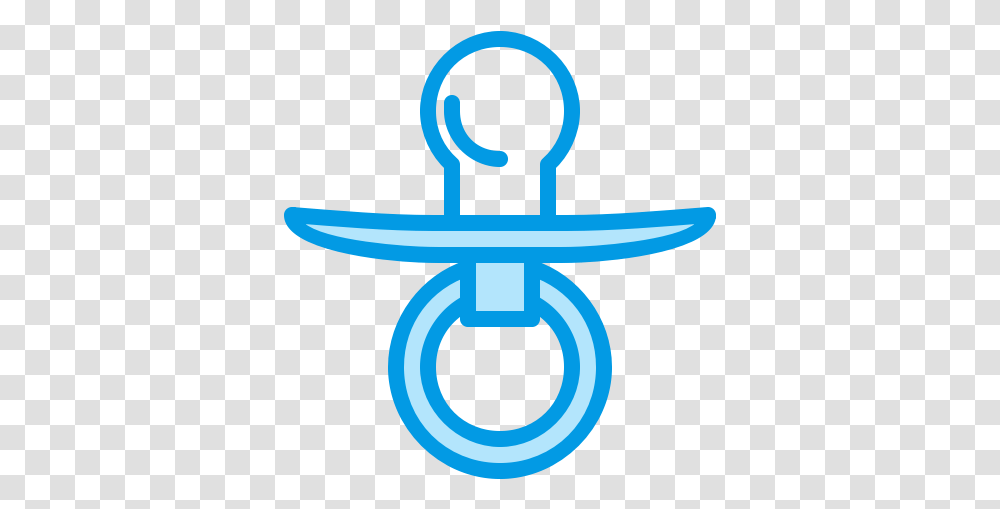 Ministries Pacifier Blue Baby Icon, Cross, Symbol, Hook, Anchor Transparent Png