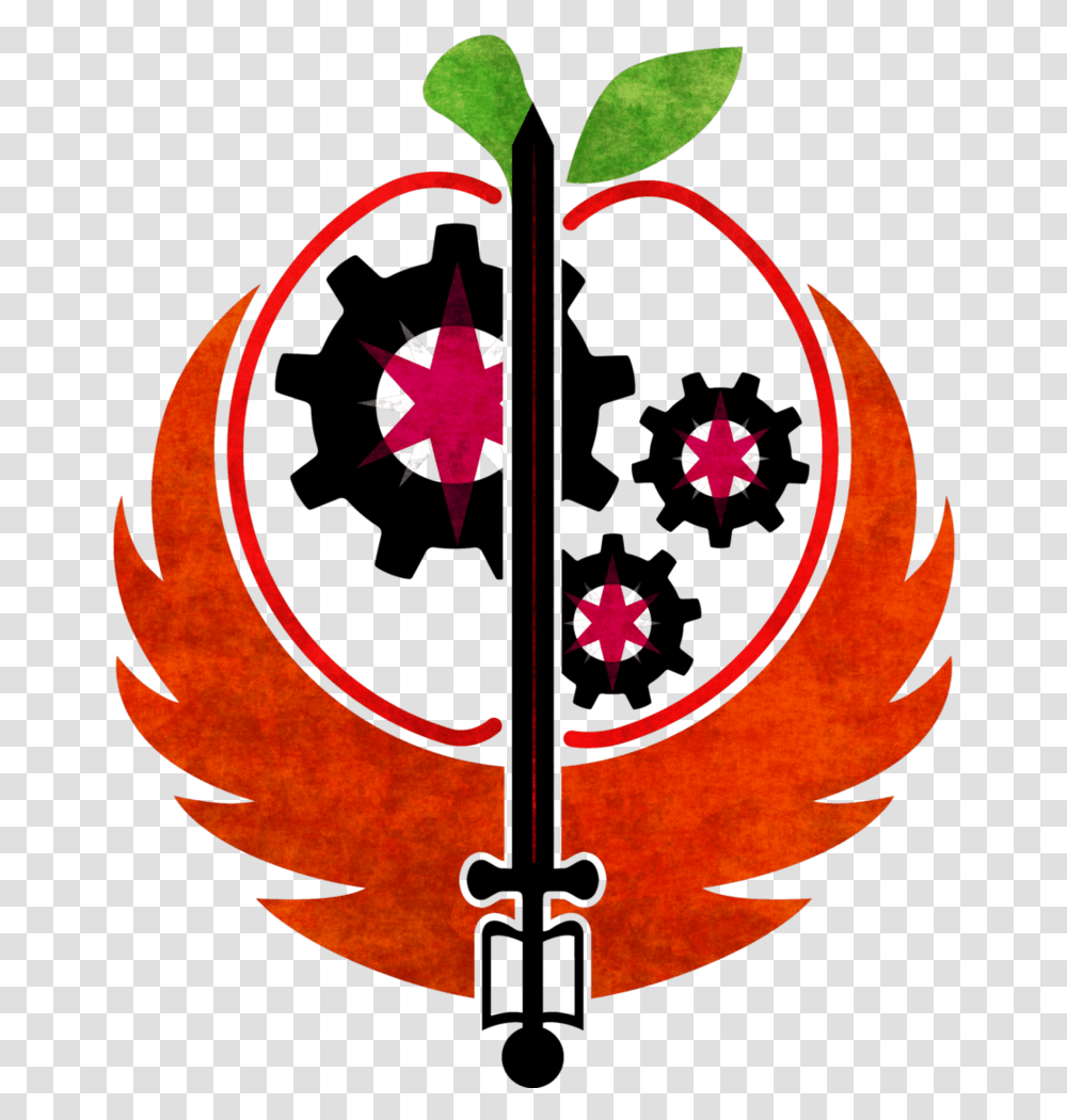 Ministry Fair Clipart Brotherhood Of Steel Logo, Emblem, Leaf, Plant Transparent Png
