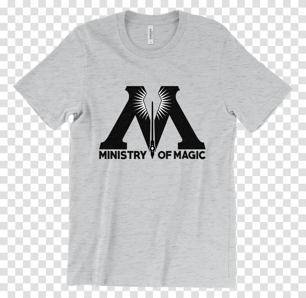Ministry Of Magic Logo T Shirt T Shirt, Apparel, T-Shirt Transparent Png