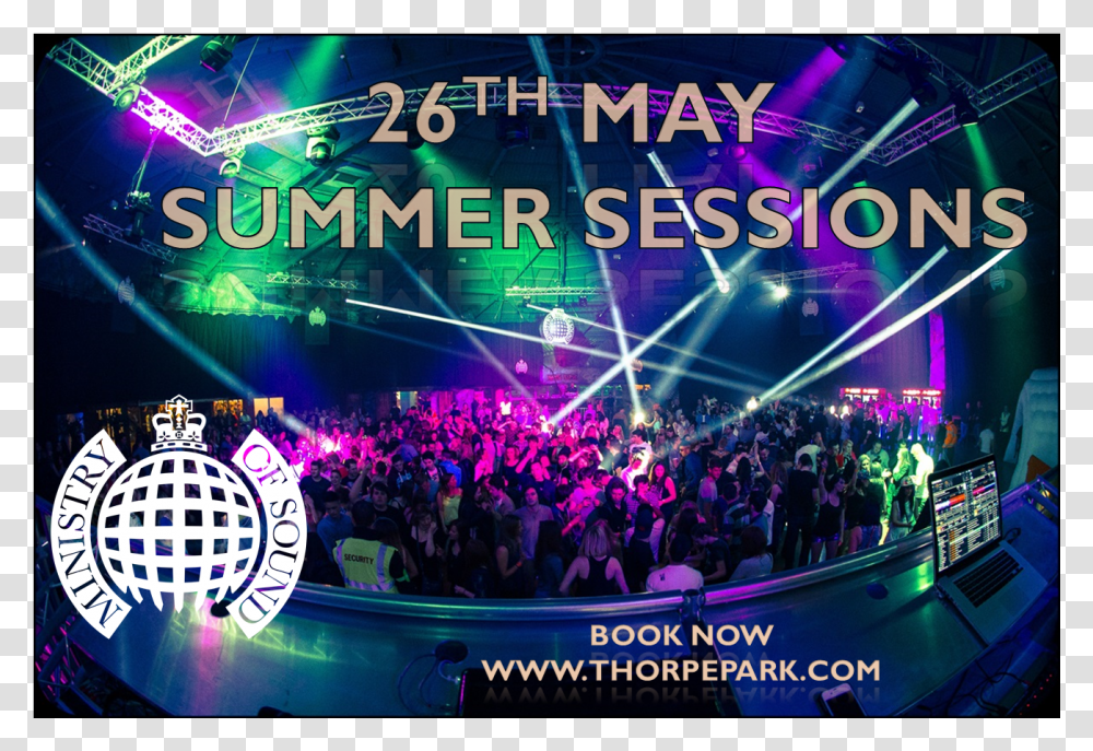 Ministry Of Sound Thorpe Park 2018, Person, Club, Night Club, Disco Transparent Png