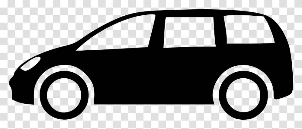 Minivan Clipart Black And White Clip Art Images, Sedan, Car, Vehicle, Transportation Transparent Png